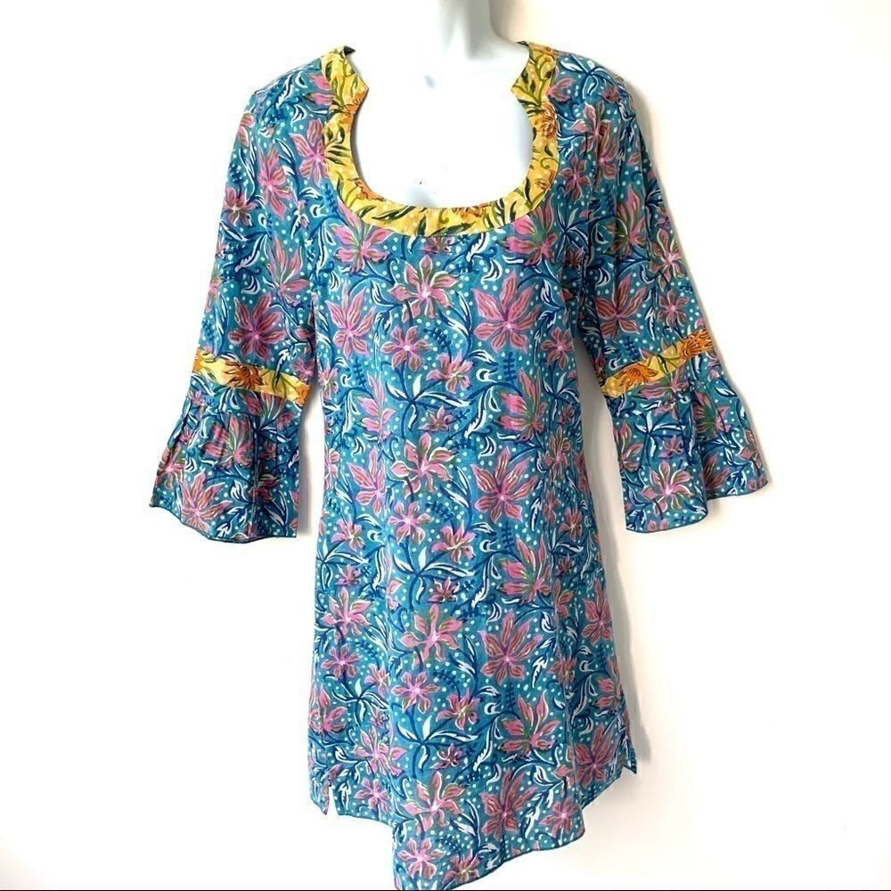 C. Orrico Palm Beach Cotton Batik Cover-up
